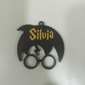 Llavero Harry Potter con Nombre Personalizado
